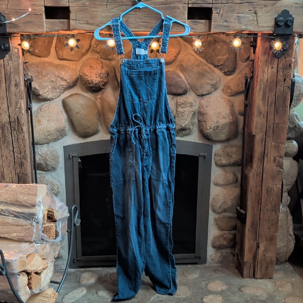Time and Tru Classic Blue Denim Overalls